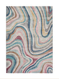 Alfombra abstracta Parma 20055 multicolor