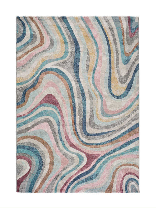 Alfombra abstracta Parma 20055 multicolor