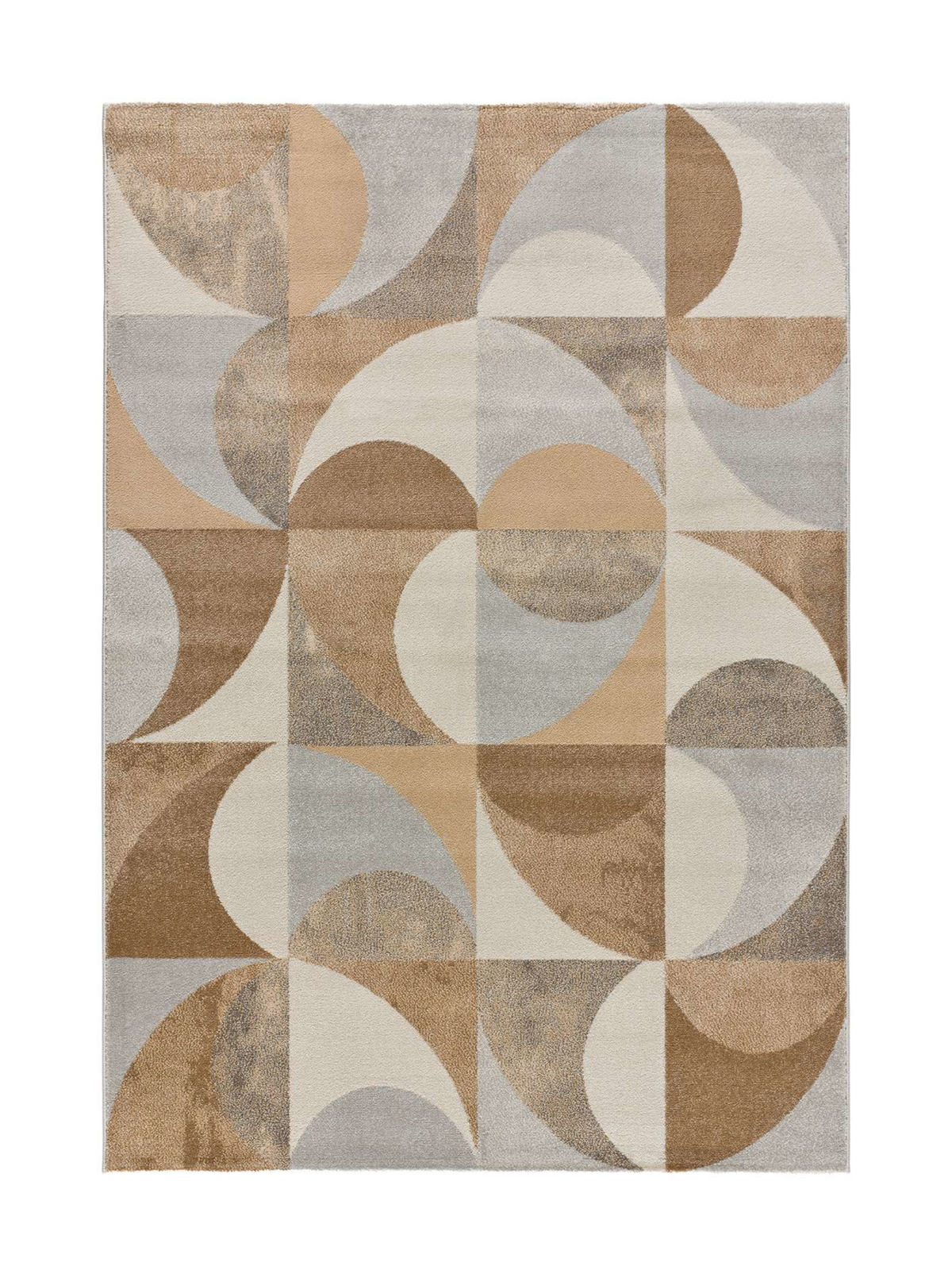 Alfombra Geométrica Cream 12651 02 Beige