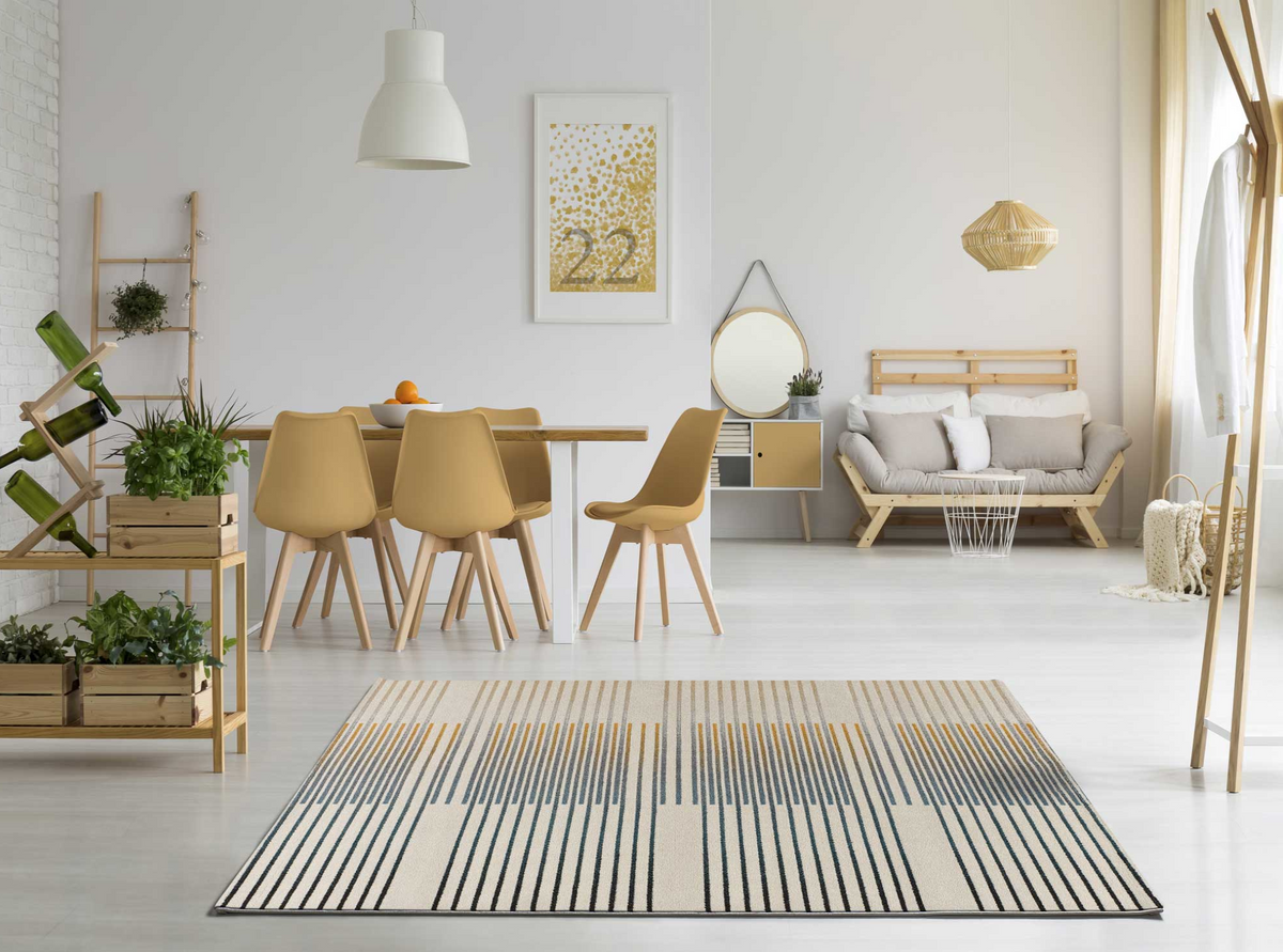 Alfombra geométrica Debbi 12790 Multi