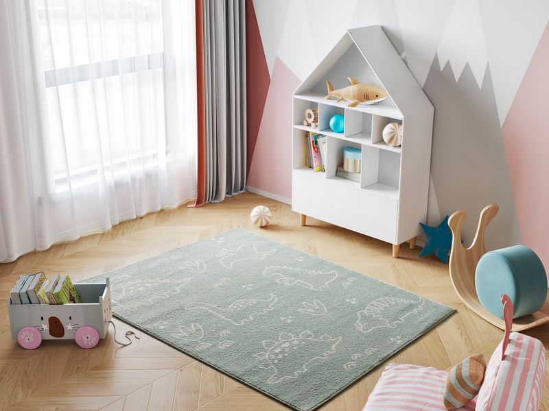 Alfombra Infantil Beats 40252 Verde