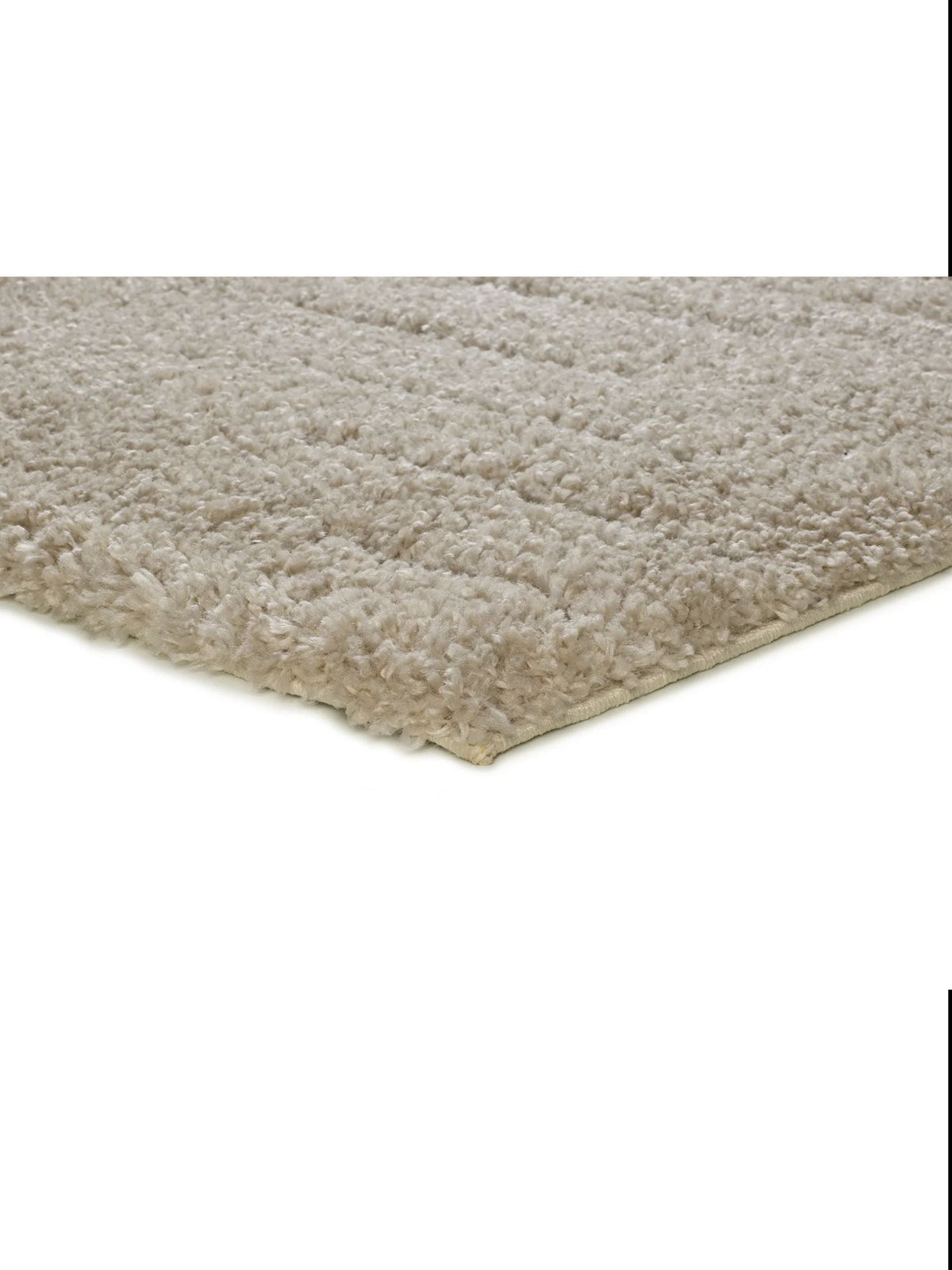 Alfombra shaggy estilo escandinavo Atesa 80366 Crema
