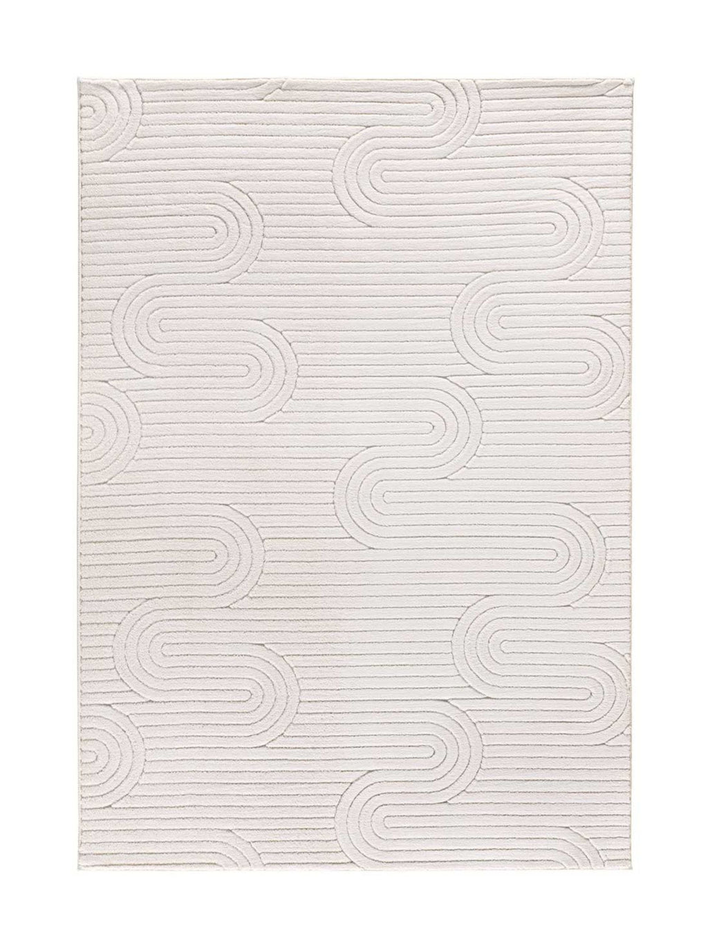 Alfombra Texturas Neutras ESTILO 23062 Crema