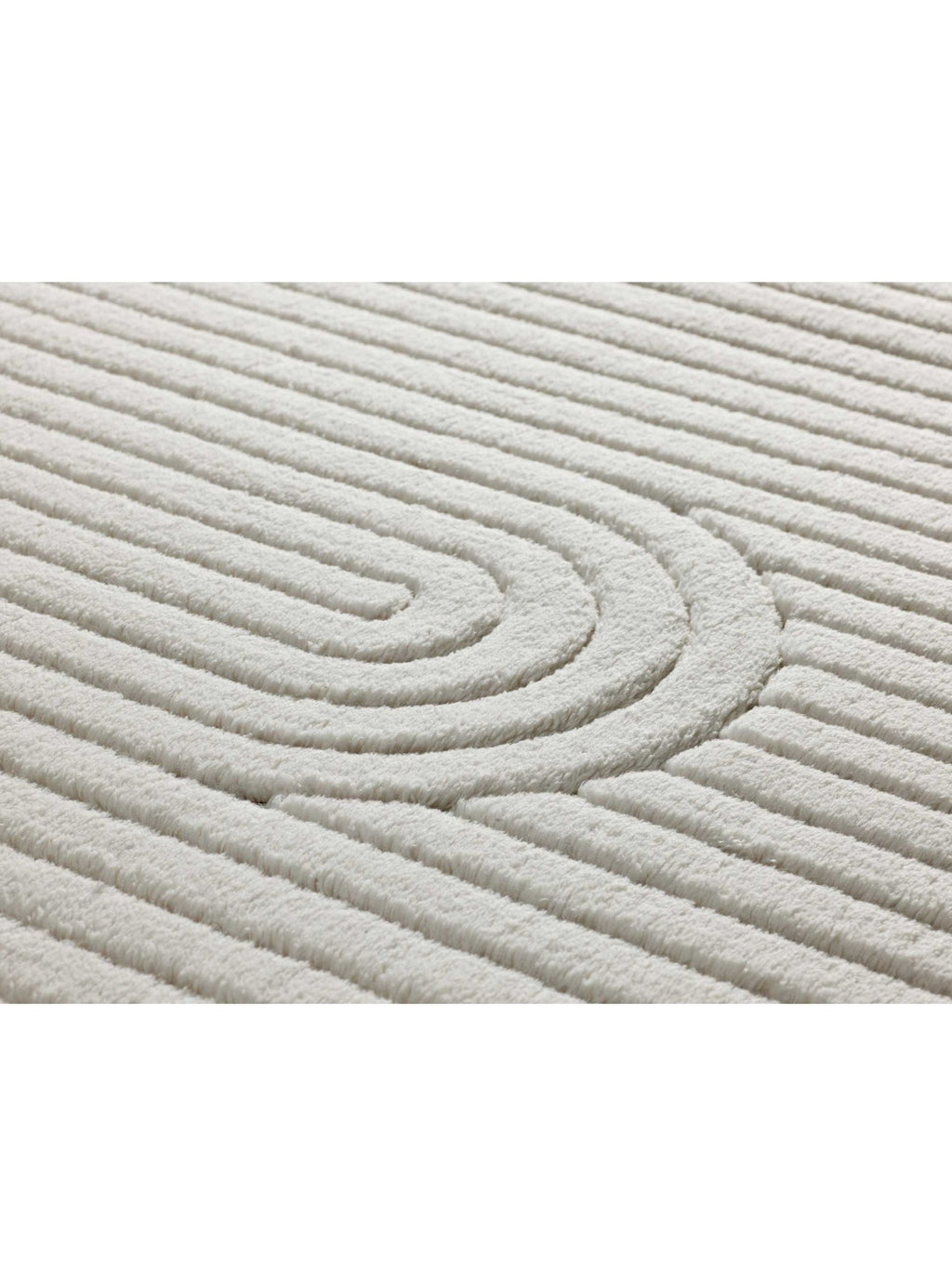 Alfombra Texturas Neutras ESTILO 23062 Crema